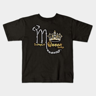 Scorpio Queen Kids T-Shirt